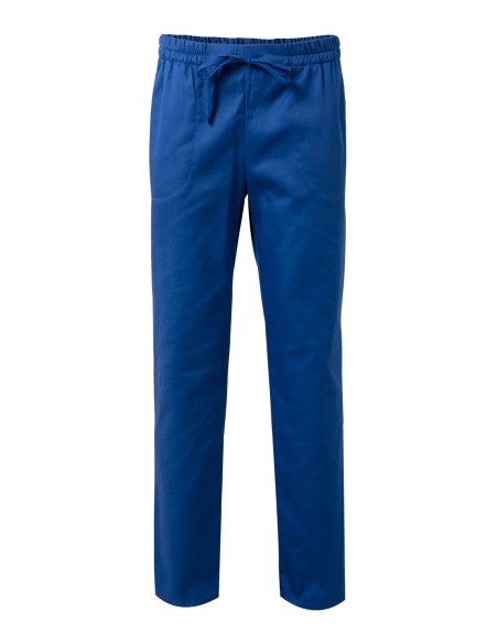 PANTALON PIJAMA CON CINTAS. AZUL ULTRAMAR TALLA 0-12